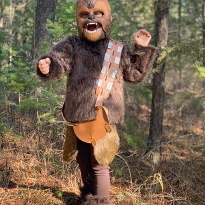Handmade Chewbacca Costume + Mask